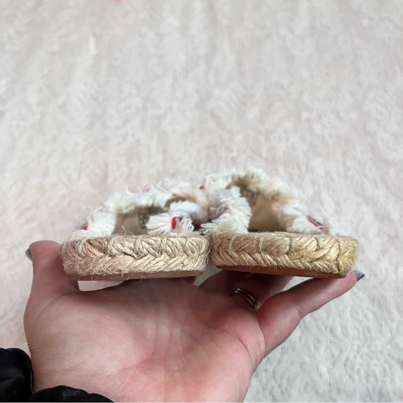 Anthropologie Soludos Pom Pom jute mules - Picture 8 of 10